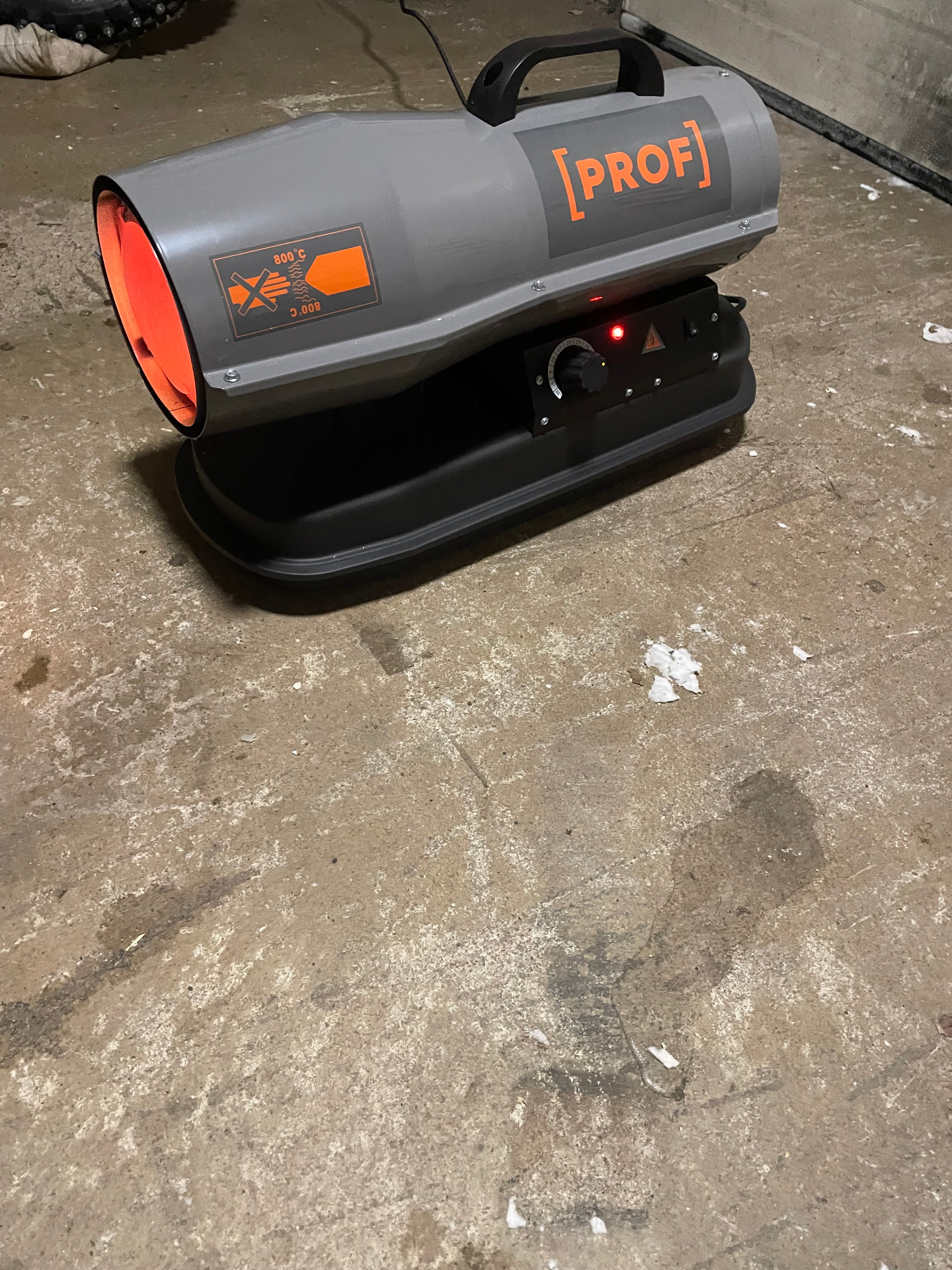 Hallilämmitin 10kw 14€/vrk